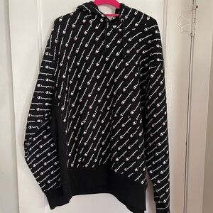 Champion Logo Oversized Hoodie